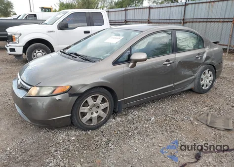 2008 Honda Civic Lx из США, поврежденный, VIN 2HGFA16558H316955